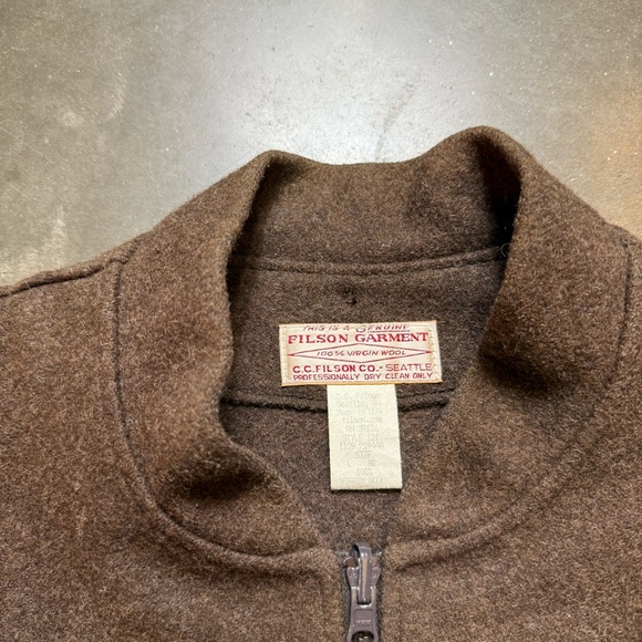 FILSON MACKINAW WOOL VEST LINER - Picture 2 of 7